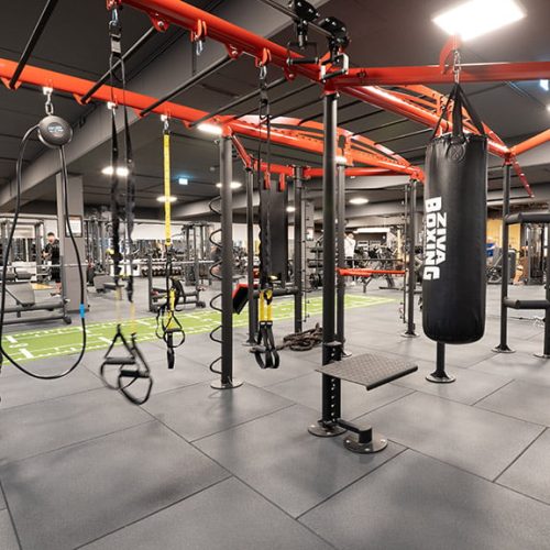 WOF4_Fitnessstudio in Aachen_Cage&Athletikbereich